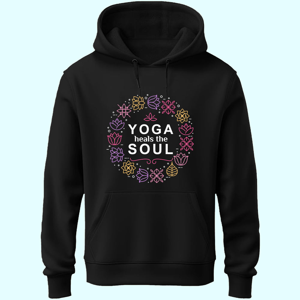 Yoga Heals The Soul Unisex Hoodie