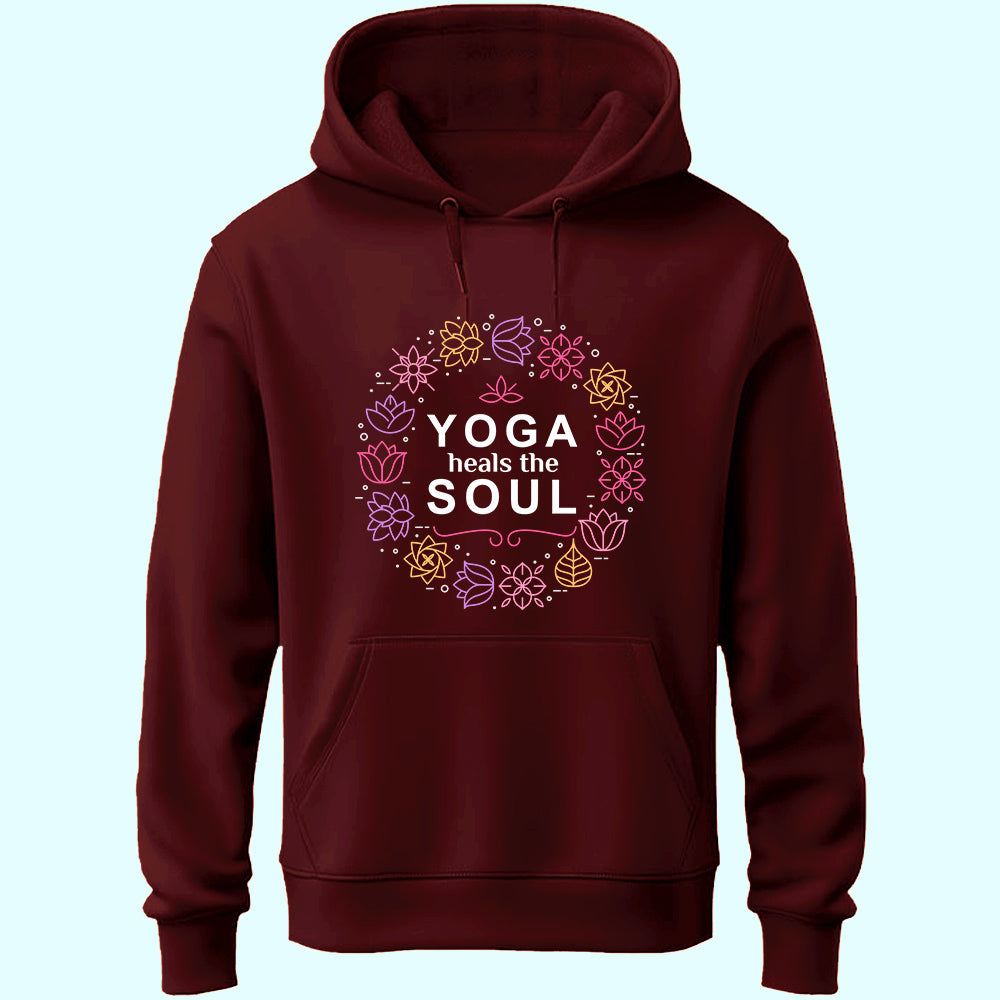 Yoga Heals The Soul Unisex Hoodie