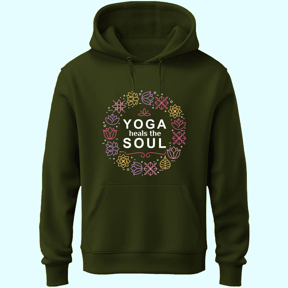 Yoga Heals The Soul Unisex Hoodie