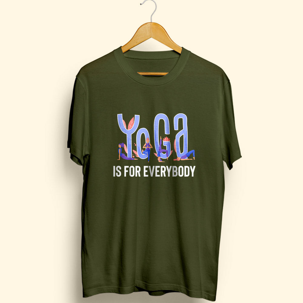 Yoga Is For Everybody Half Sleeve T-Shirt