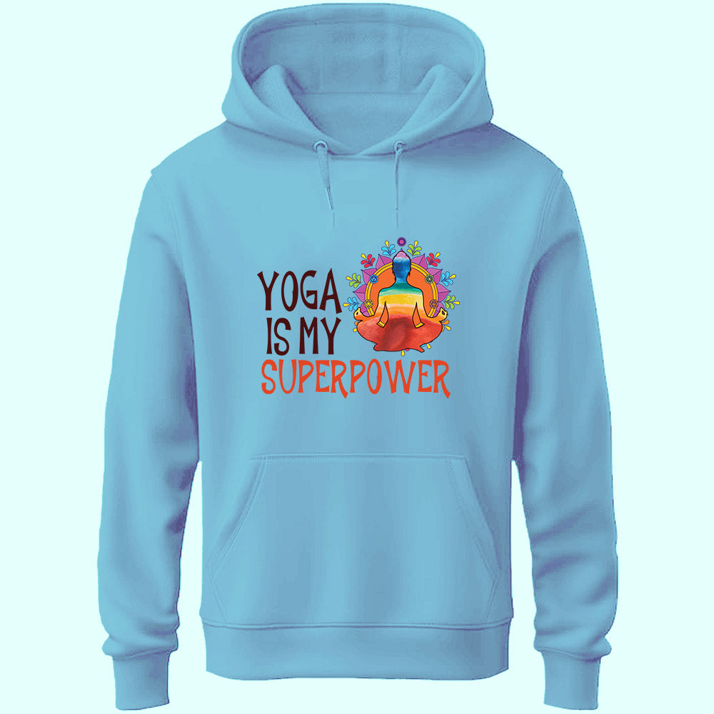 Yoga Is My Superpower Unisex Hoodie