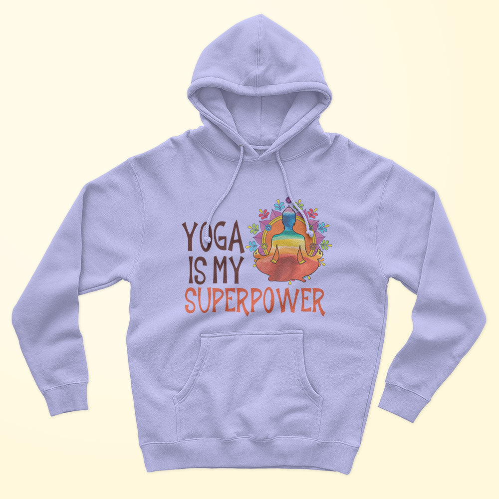 Yoga Is My Superpower Unisex Hoodie
