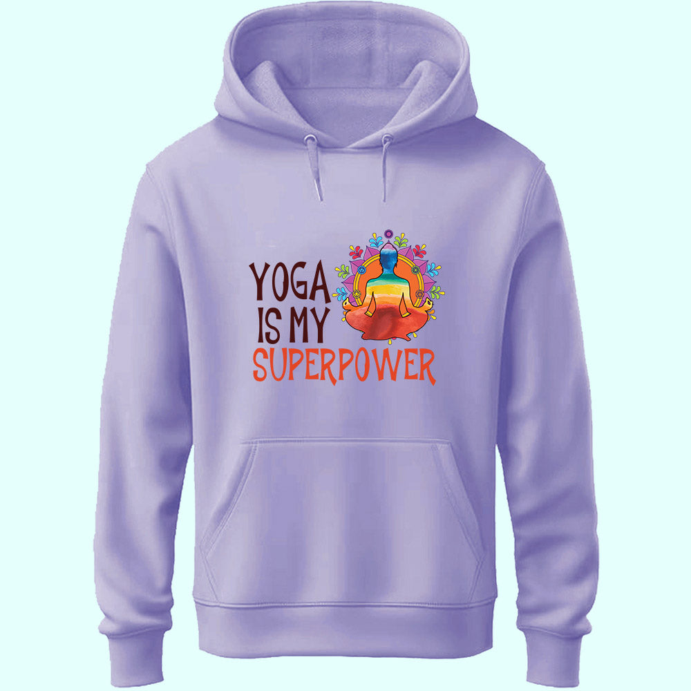 Yoga Is My Superpower Unisex Hoodie