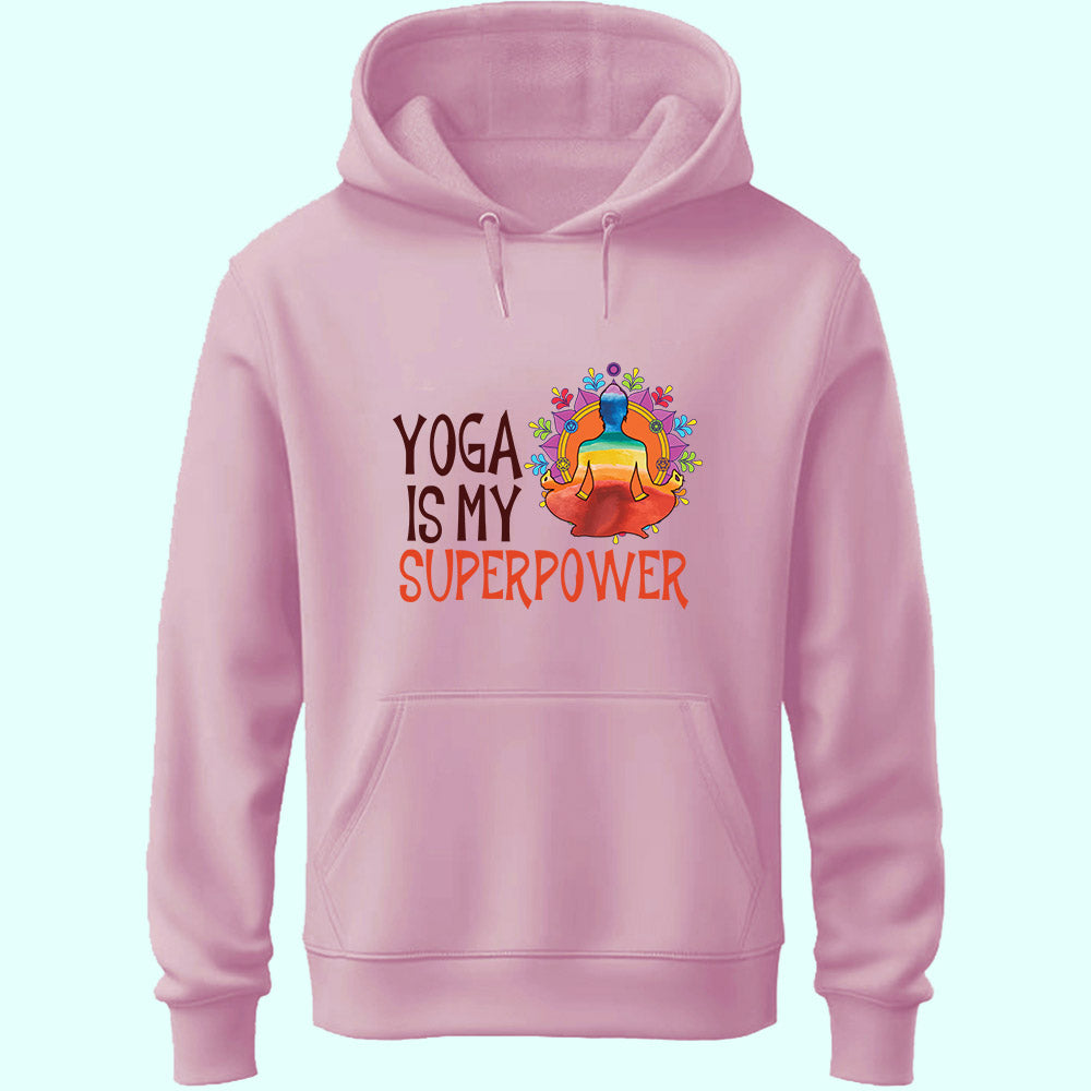 Yoga Is My Superpower Unisex Hoodie