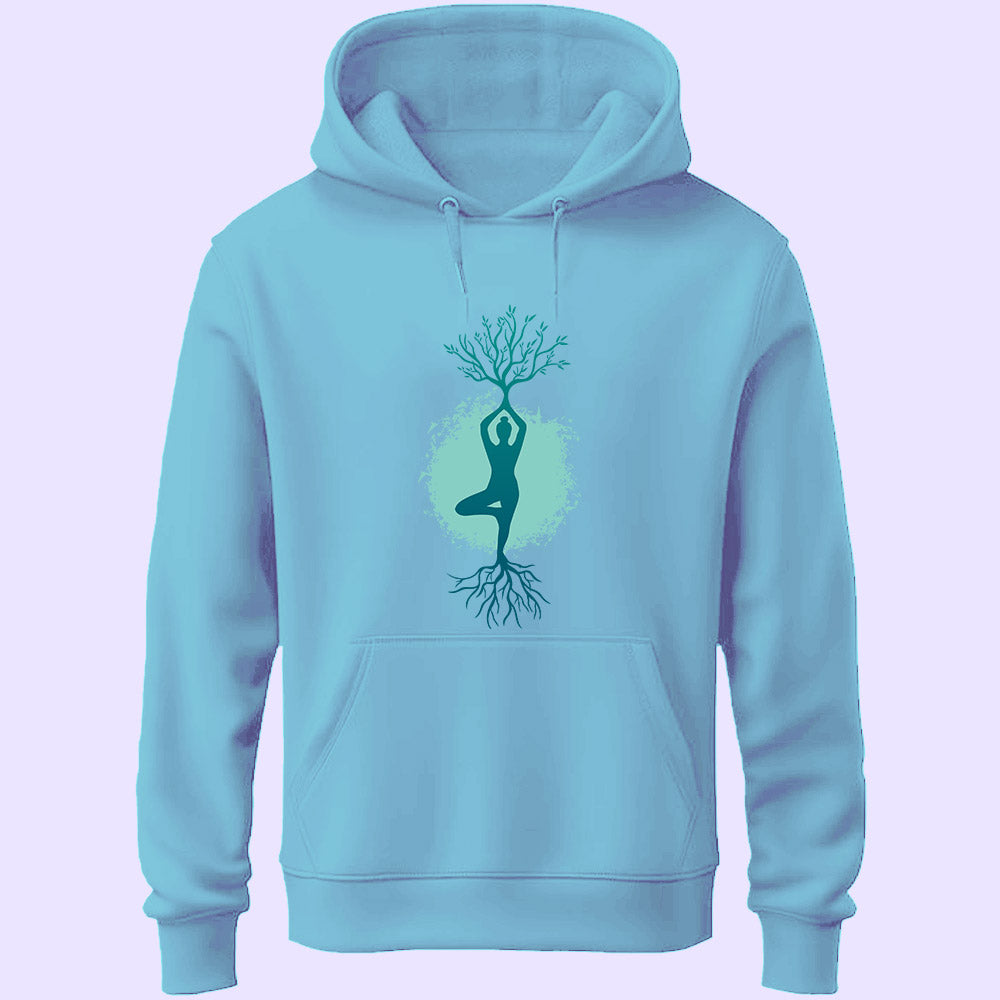 Yoga Woman Roots Unisex Hoodie