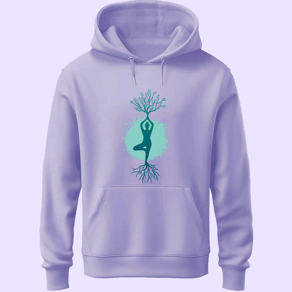 Yoga Woman Roots Unisex Hoodie