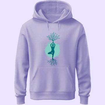 Yoga Woman Roots Unisex Hoodie