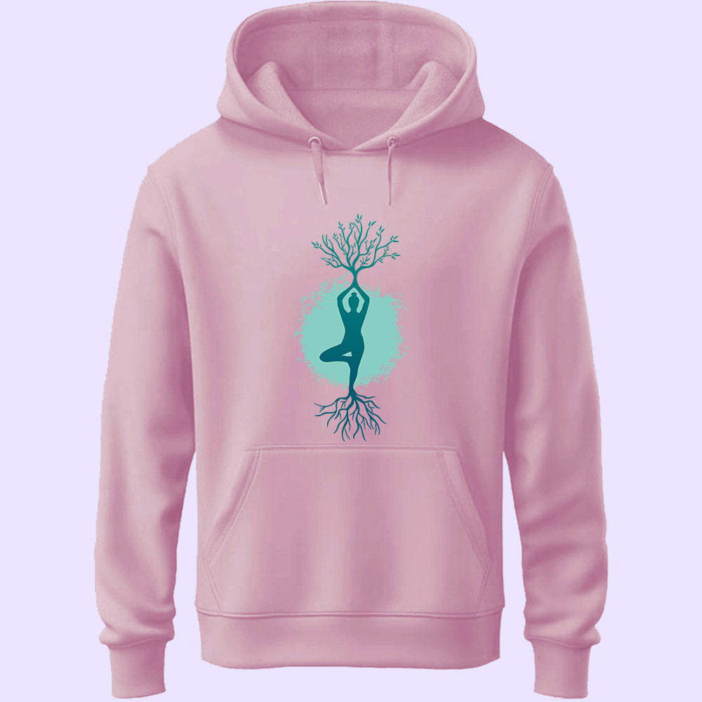Yoga Woman Roots Unisex Hoodie