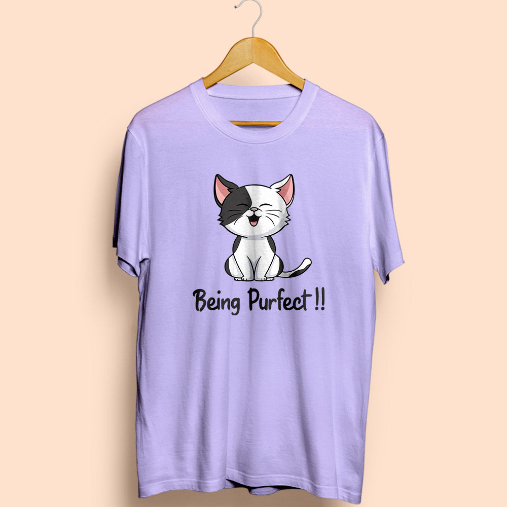 Being Purfect Half Sleeve T-Shirt - Soul & Peace