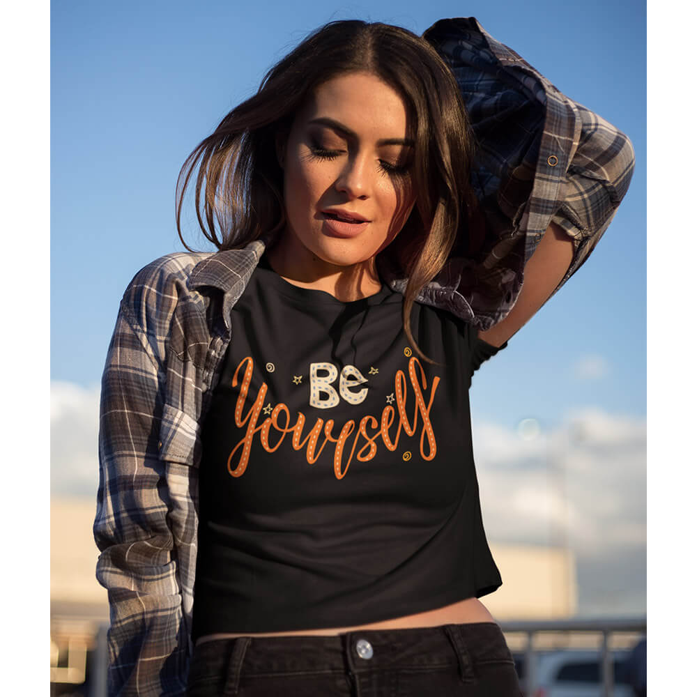 Be Yourself Crop Top - Soul & Peace