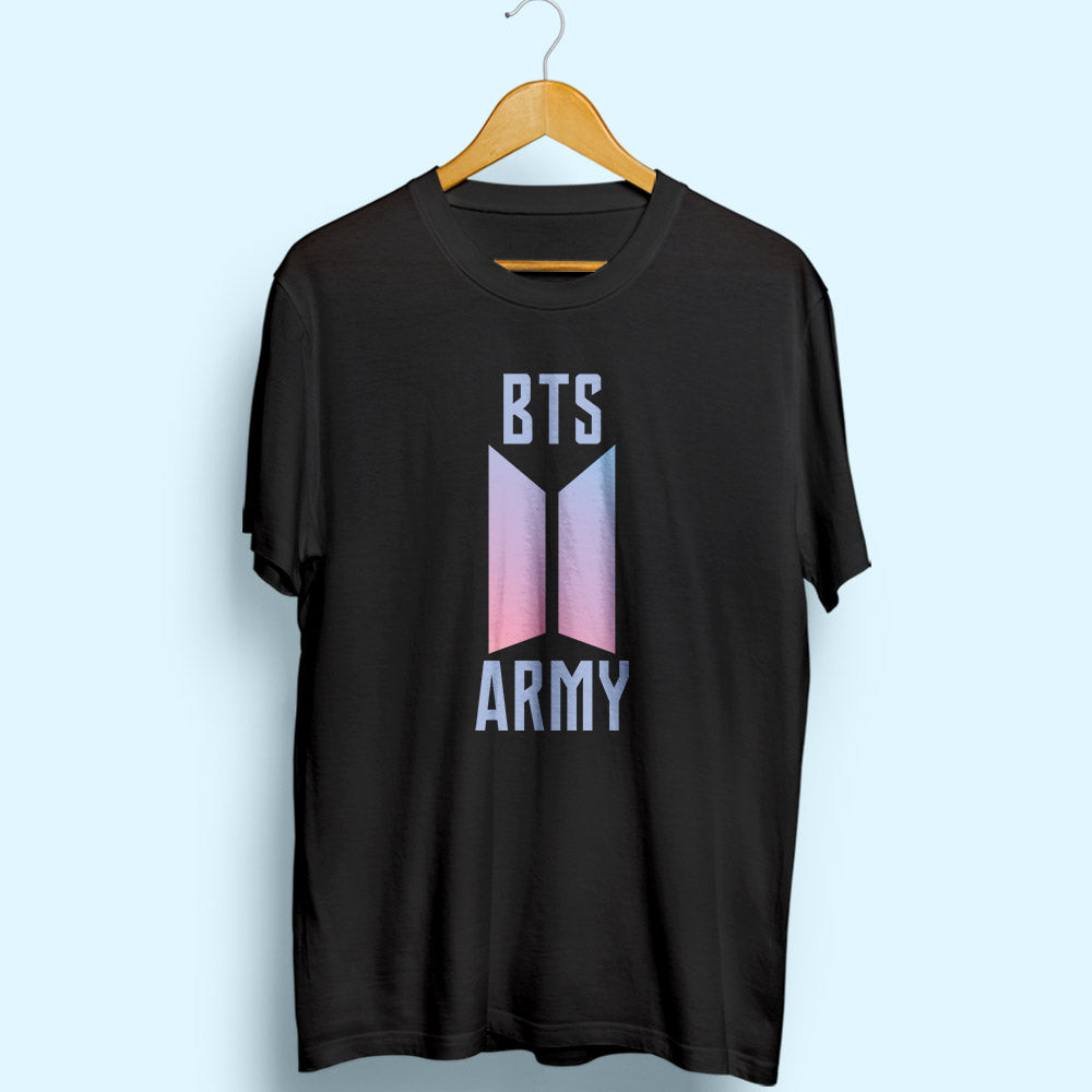 BTS Army Half Sleeve T-Shirt - Soul & Peace