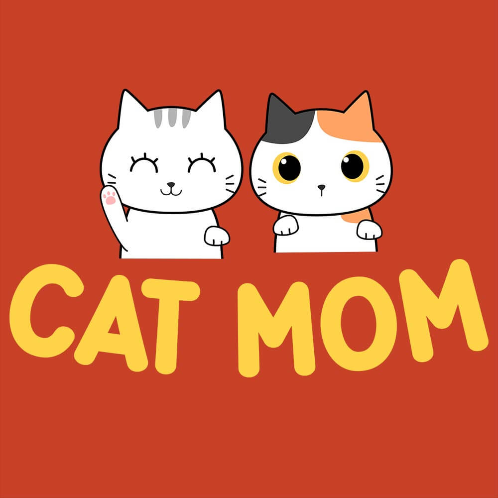 Cat Mom Half Sleeve T-Shirt - Soul & Peace