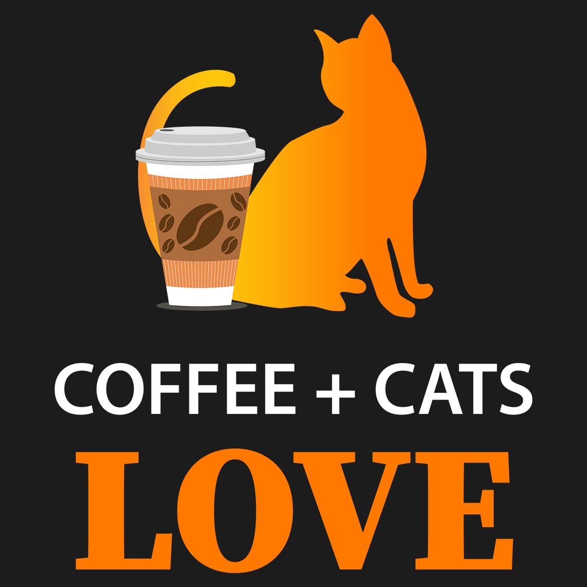Coffee Cats Love - Soul & Peace