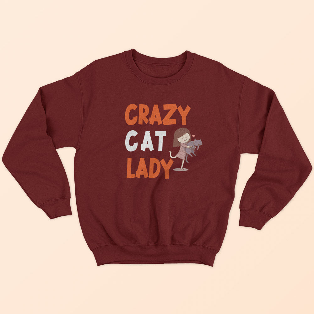 Crazy Cat Lady Sweatshirt - Soul & Peace