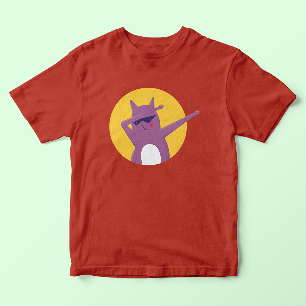Dab Cat Kids T-Shirt