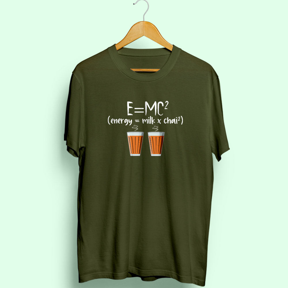 Energy And Chai Half Sleeve T-Shirt - Soul & Peace