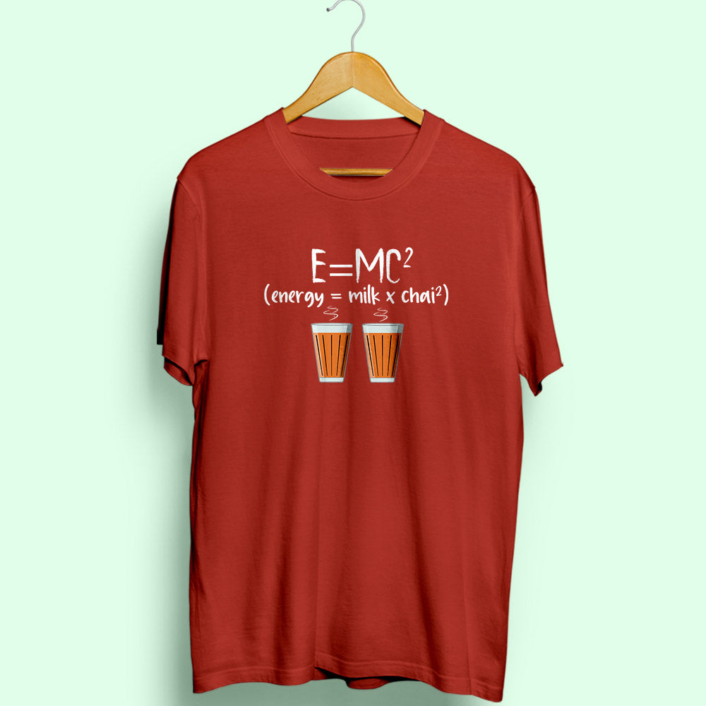 Energy And Chai Half Sleeve T-Shirt - Soul & Peace
