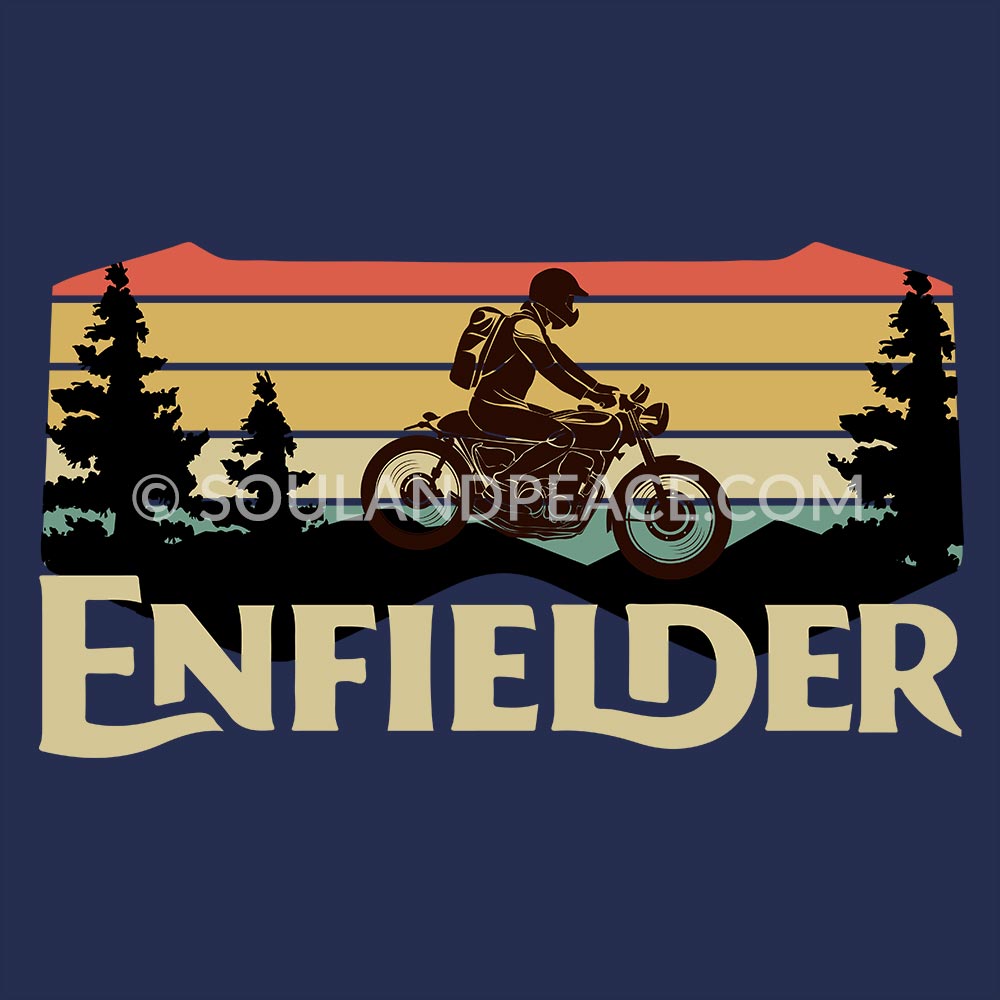 Enfilder Half Sleeve T-Shirt - Soul & Peace