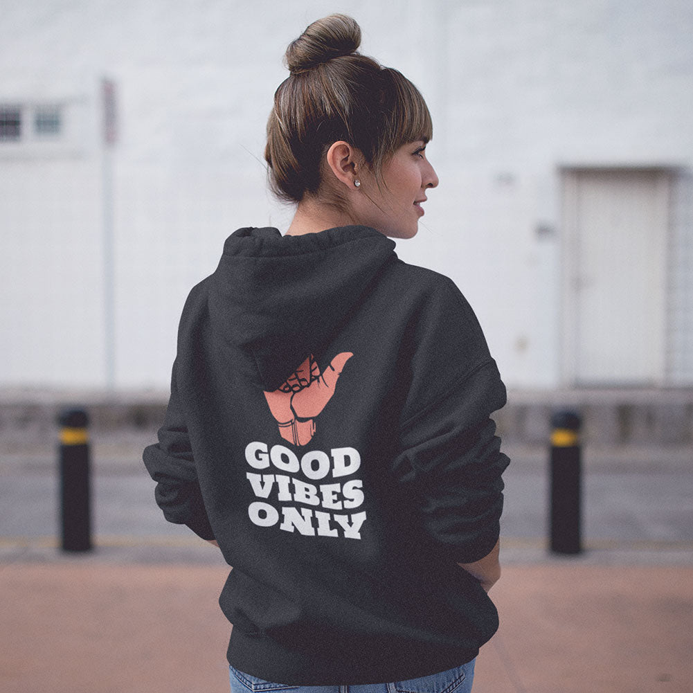 Good Vibes Only (Back Print) Unisex Hoodie