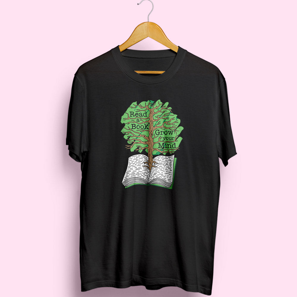 Grow Your Mind Half Sleeve T-Shirt - Soul & Peace