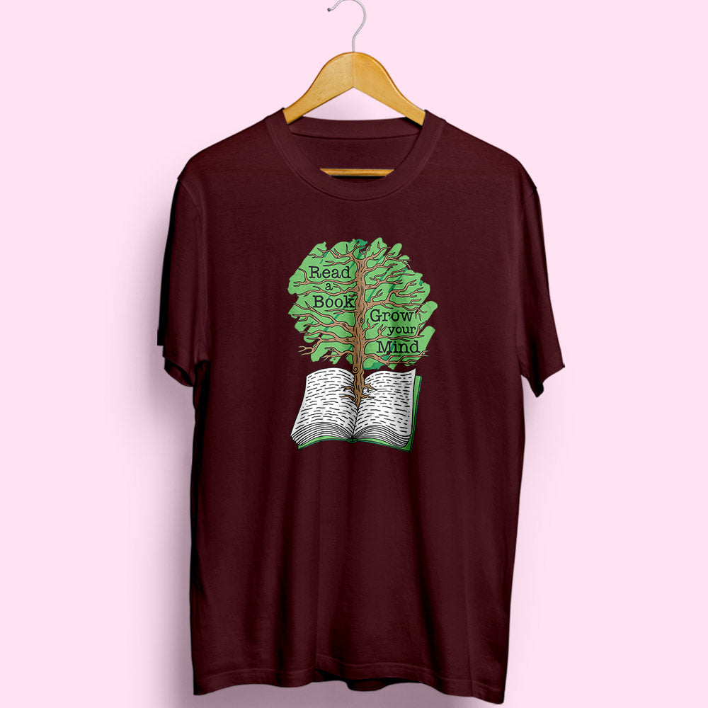 Grow Your Mind Half Sleeve T-Shirt - Soul & Peace