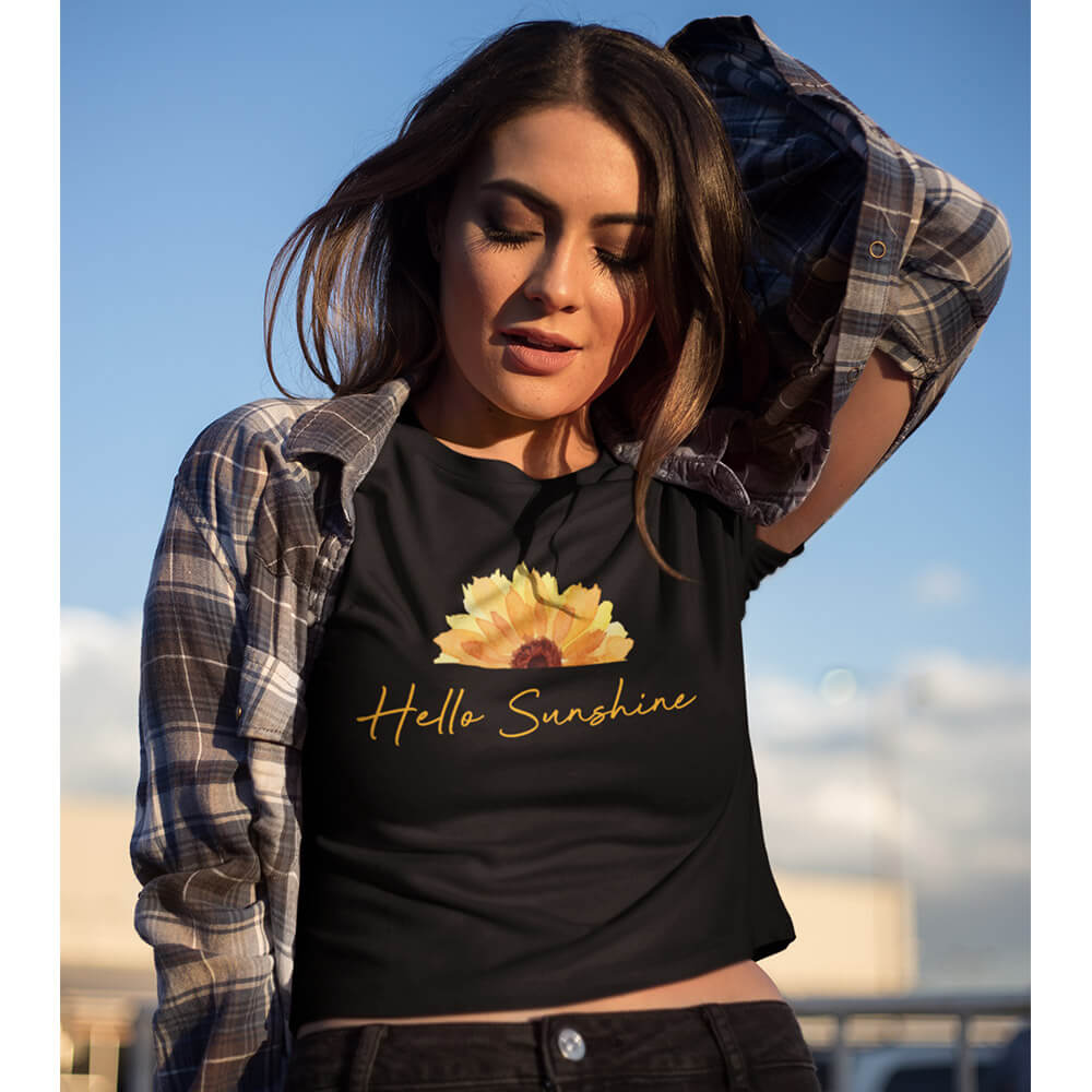 Hello Sunshine Crop Top - Soul & Peace