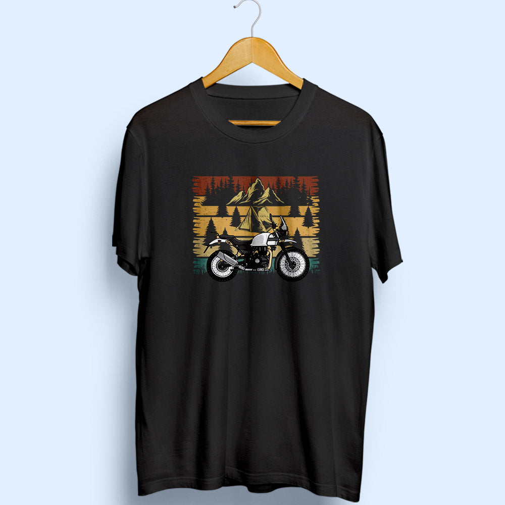 Himalayan bike t sales shirt