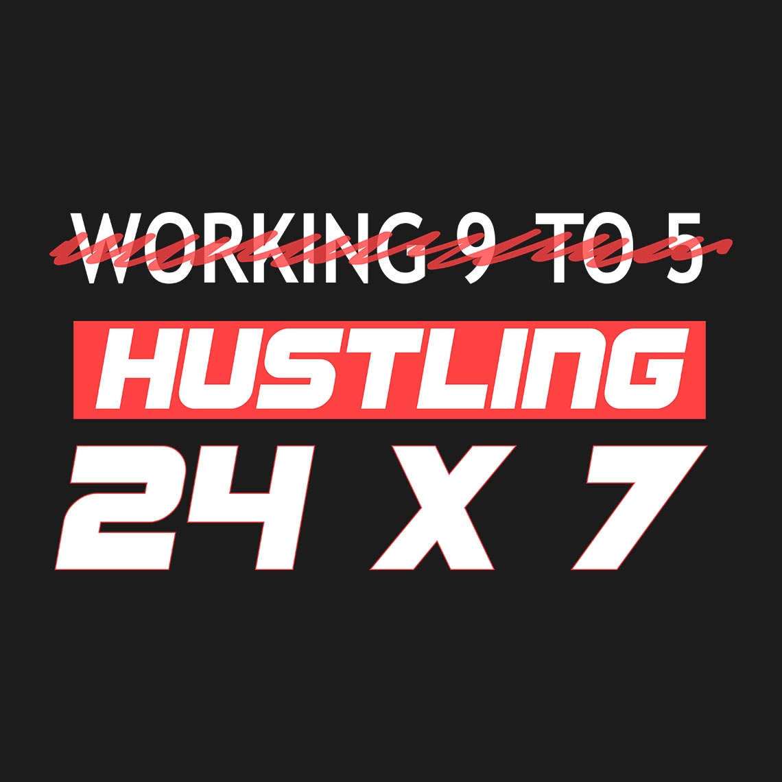 Hustling 24 X 7 - Soul & Peace