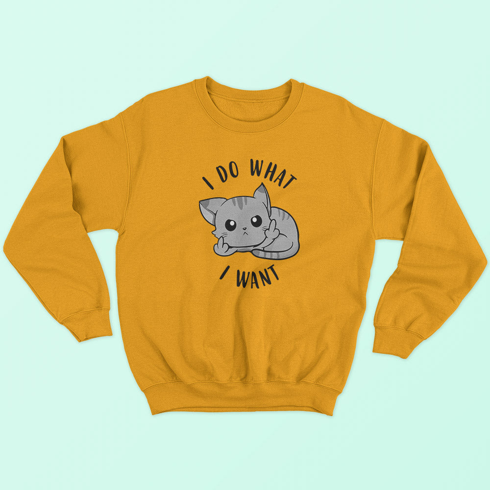 I Do What I Want Sweatshirt - Soul & Peace