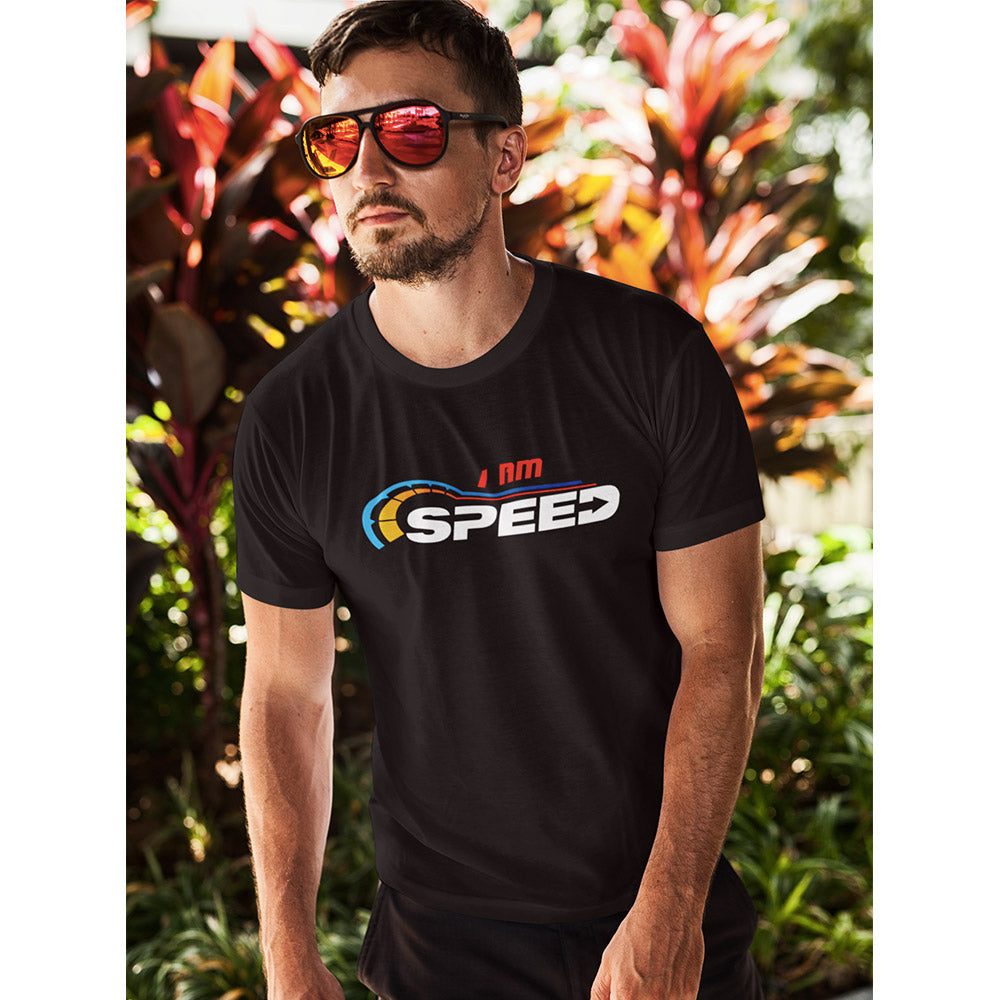 I Am Speed Half Sleeve T-Shirt - Soul & Peace