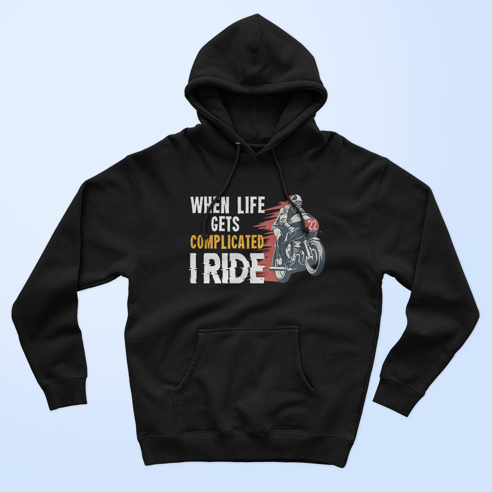 I Ride Unisex Hoodie - Soul & Peace