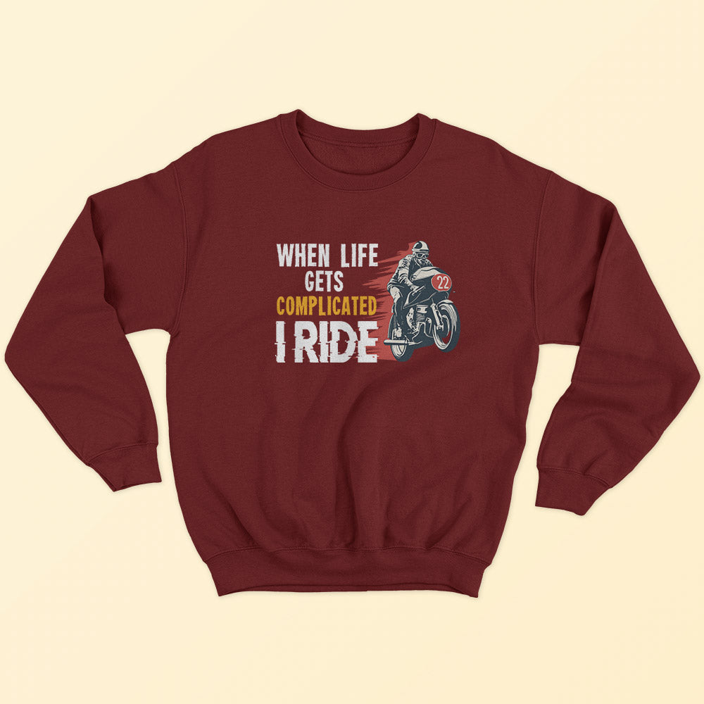 I Ride Sweatshirt - Soul & Peace