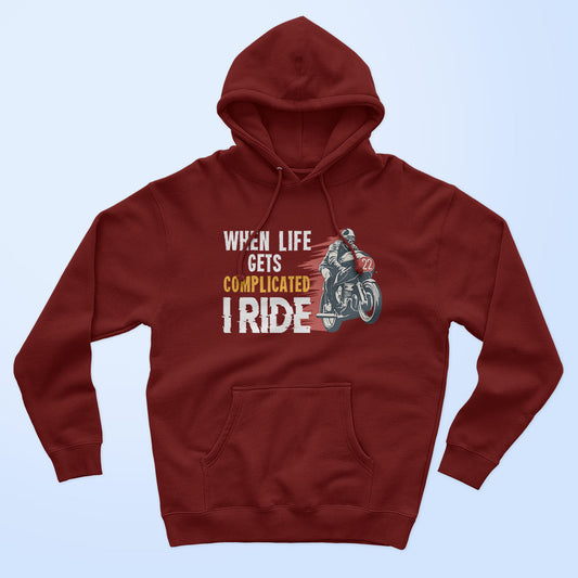 I Ride Unisex Hoodie - Soul & Peace