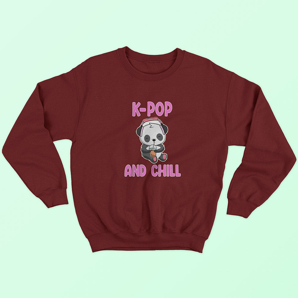 K-Pop and Chill Sweatshirt - Soul & Peace