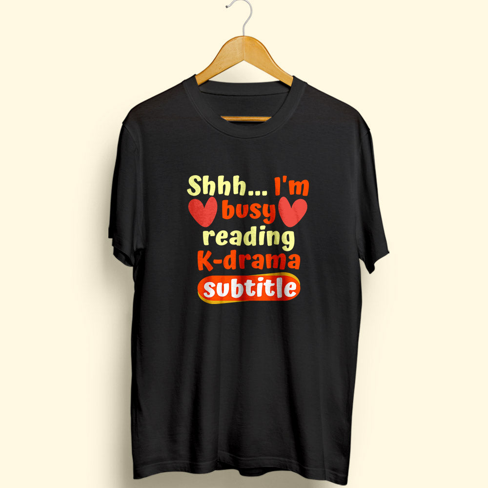 K-Drama Subtitle Half Sleeve T-Shirt - Soul & Peace