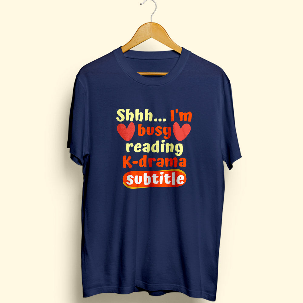 K-Drama Subtitle Half Sleeve T-Shirt - Soul & Peace