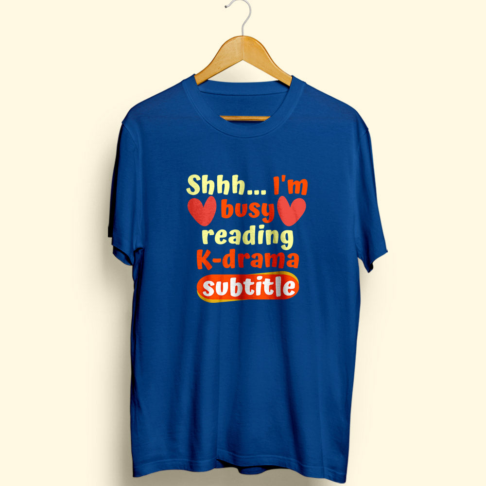 K-Drama Subtitle Half Sleeve T-Shirt - Soul & Peace