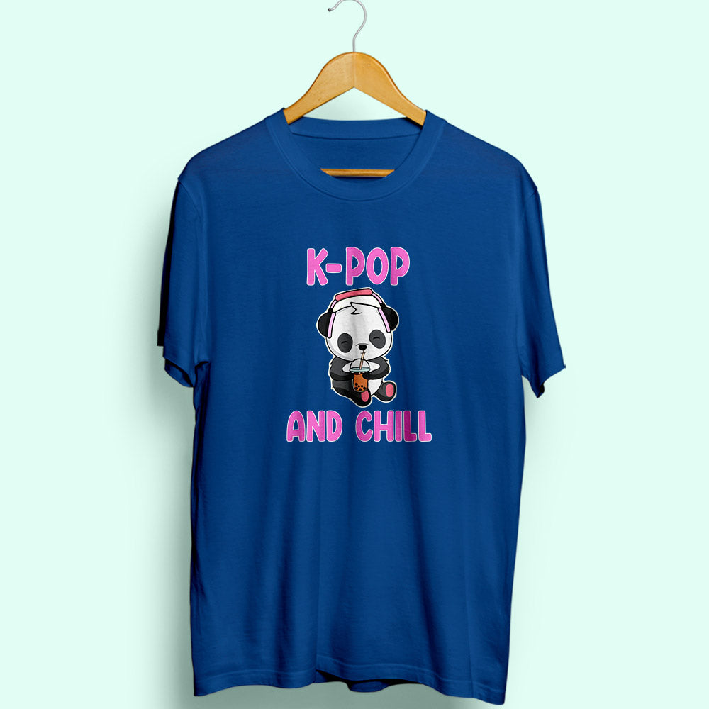 K-Pop and Chill Half Sleeve T-Shirt - Soul & Peace