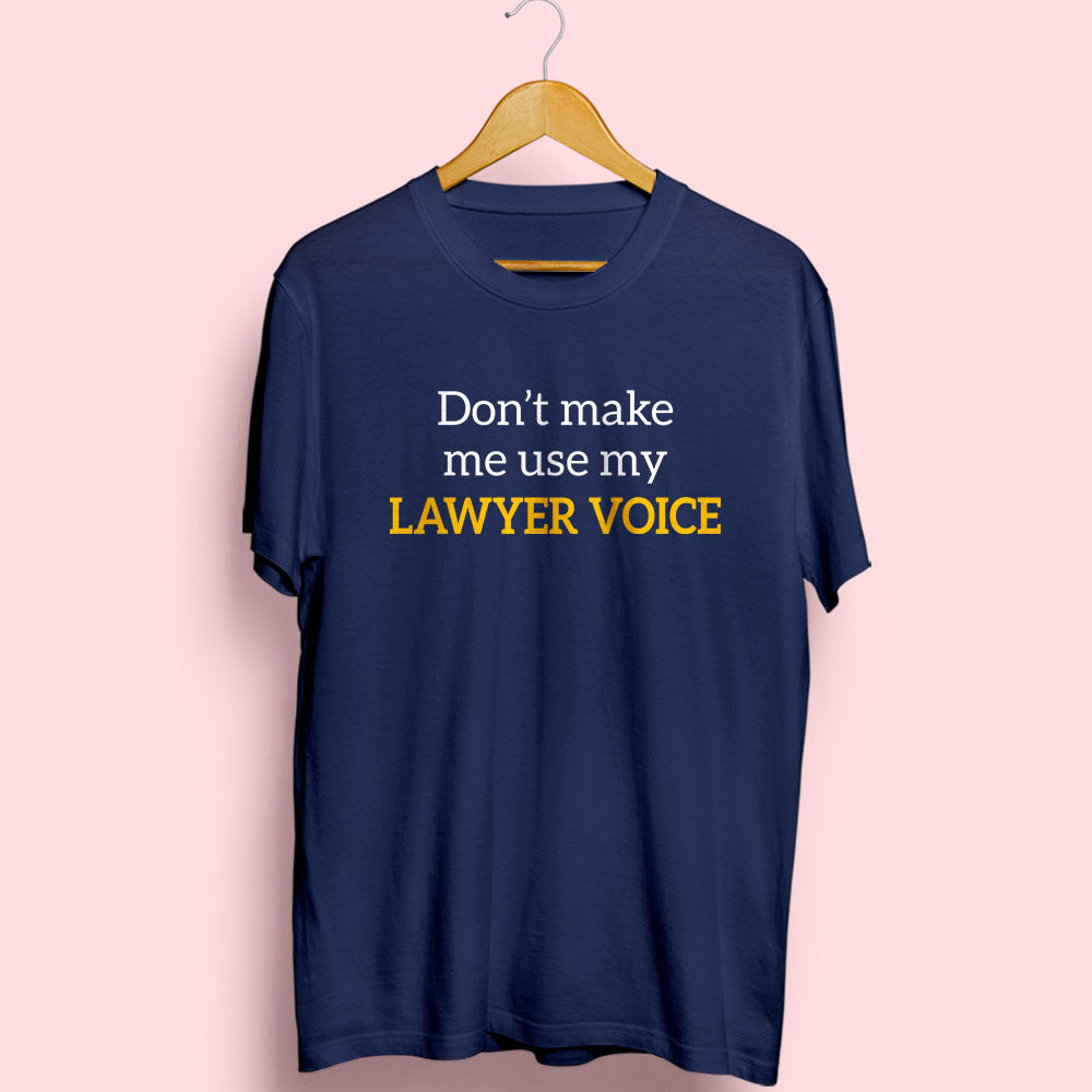Lawyer Voice Half Sleeve T-Shirt - Soul & Peace