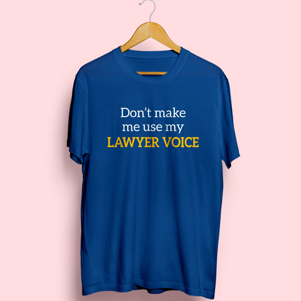 Lawyer Voice Half Sleeve T-Shirt - Soul & Peace
