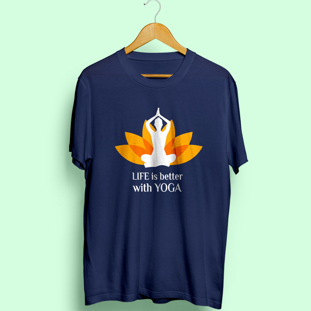 Cool yoga t shirts sale