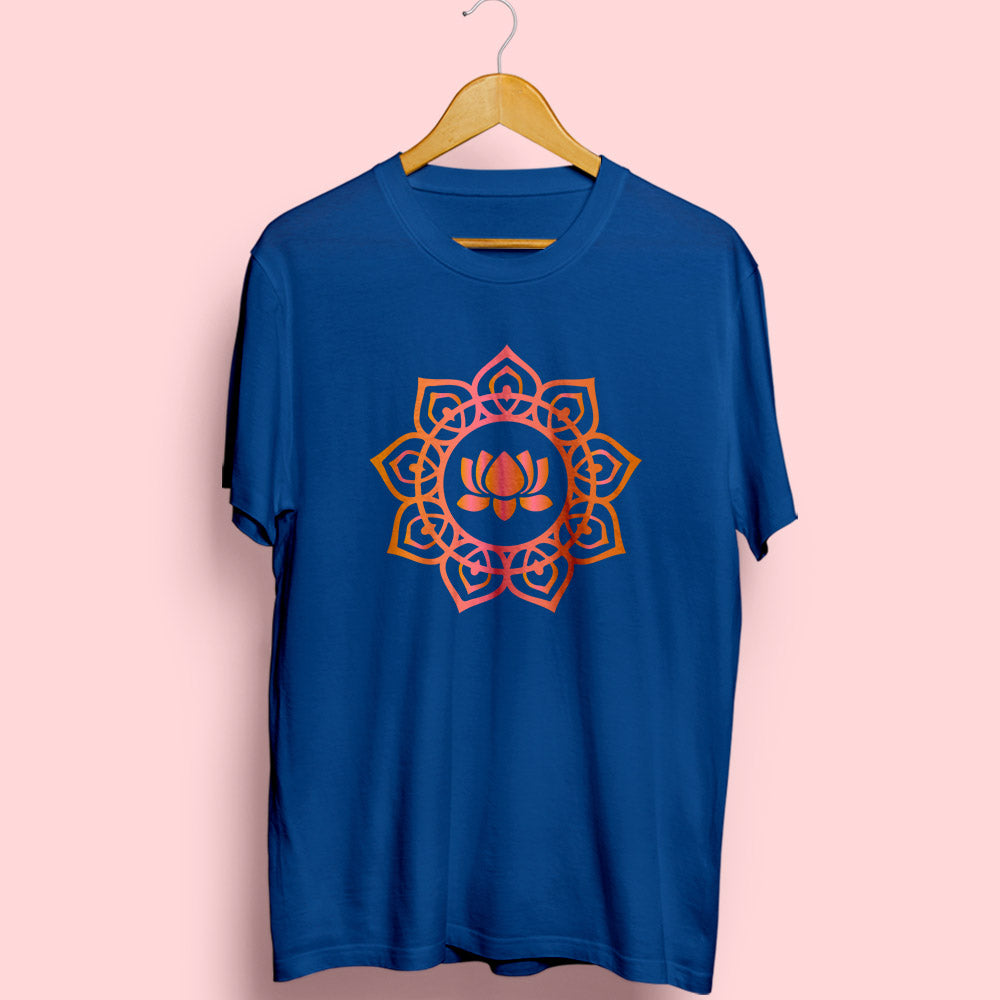 Lotus Half Sleeve T-Shirt - Soul & Peace