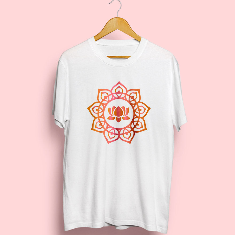 Lotus Half Sleeve T-Shirt - Soul & Peace