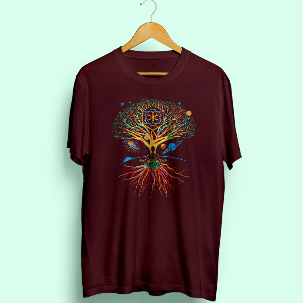 Magical Tree Half Sleeve T-Shirt - Soul & Peace