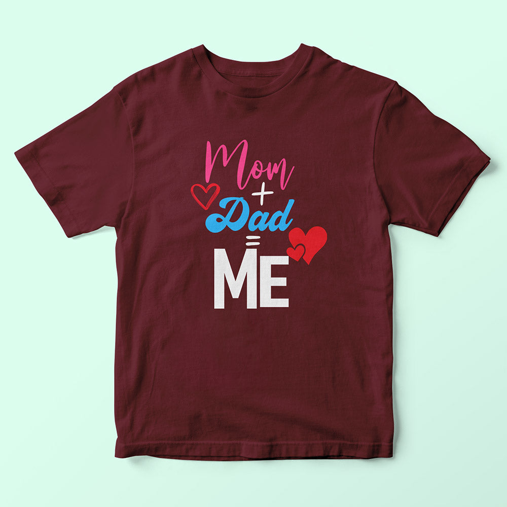 Mom Dad Me Kids T-Shirt - Soul & Peace