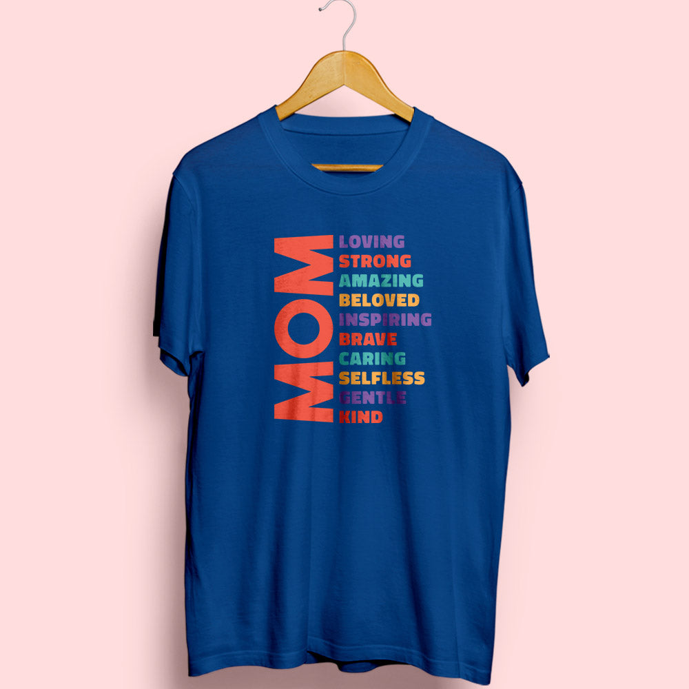 Mom Half Sleeve T-Shirt - Soul & Peace