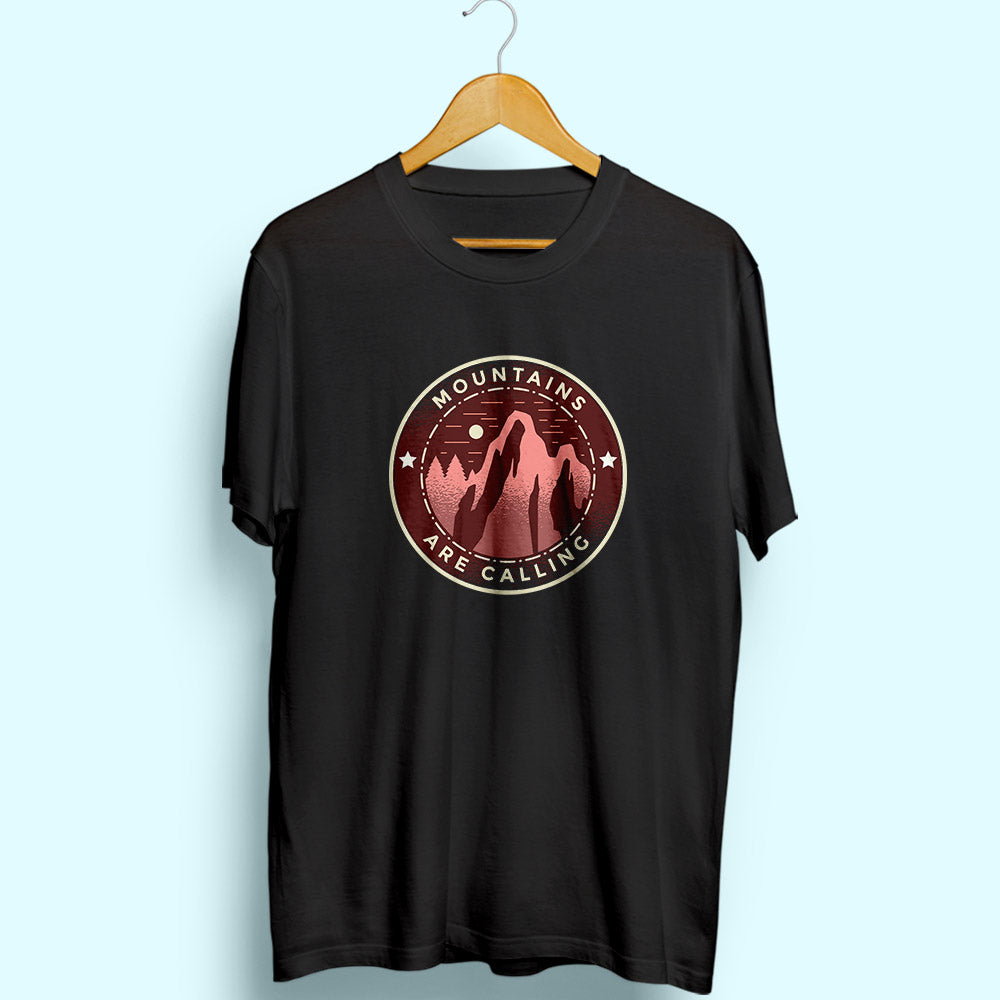 Mountains Are Calling Half Sleeve T-Shirt