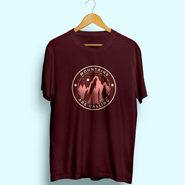 Mountains Are Calling Half Sleeve T-Shirt