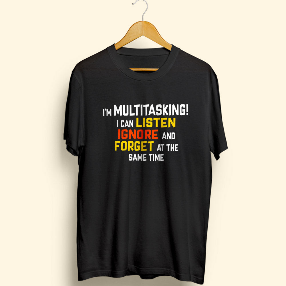 Multitasking Half Sleeve T-Shirt - Soul & Peace
