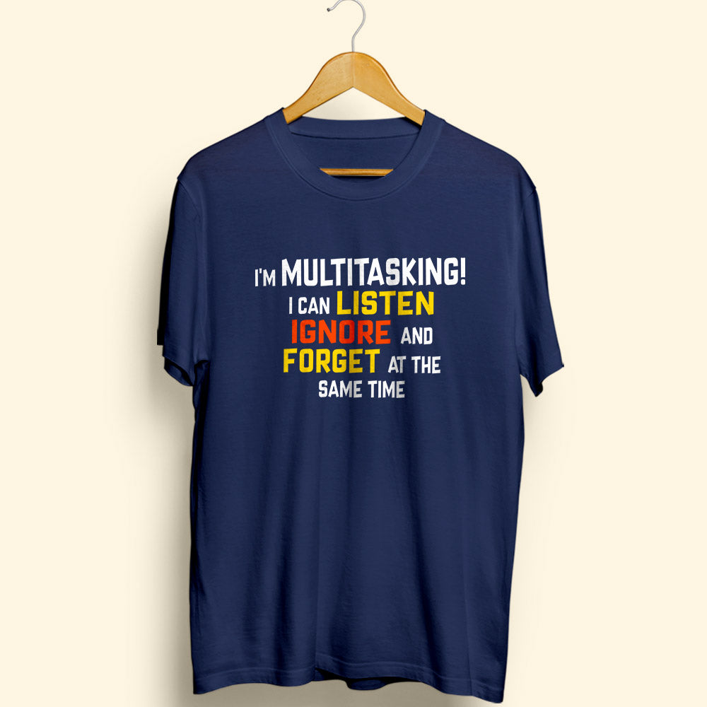 Multitasking Half Sleeve T-Shirt - Soul & Peace